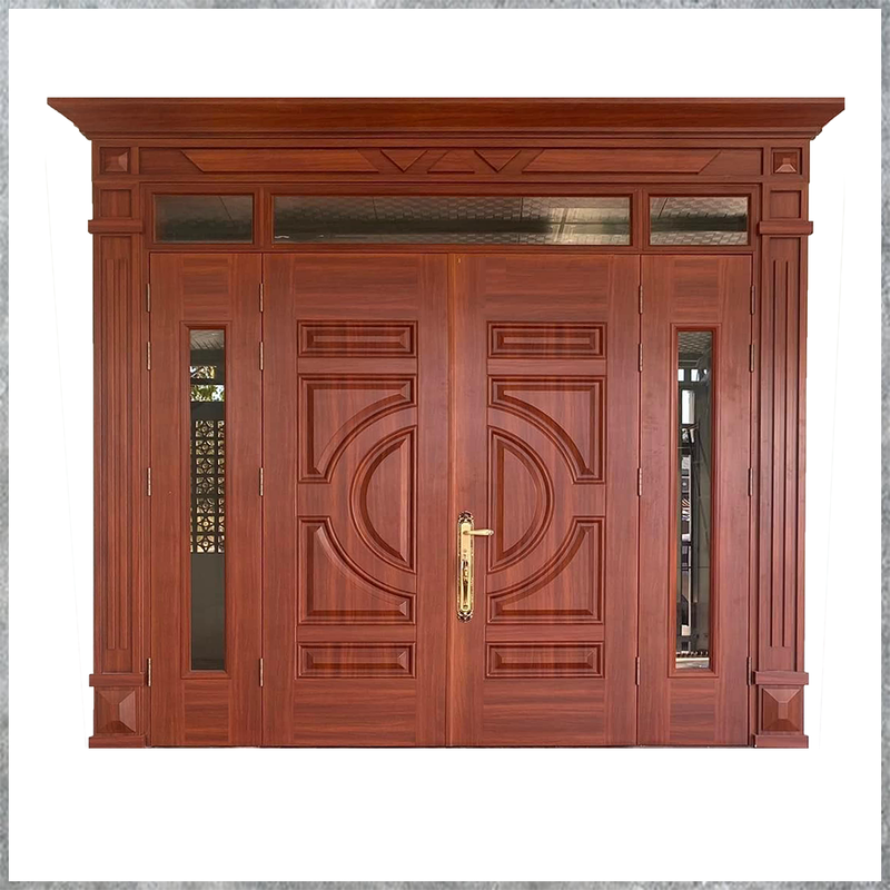 Cửa Thép Vân Gỗ SGD-KM.TVG-4C.20