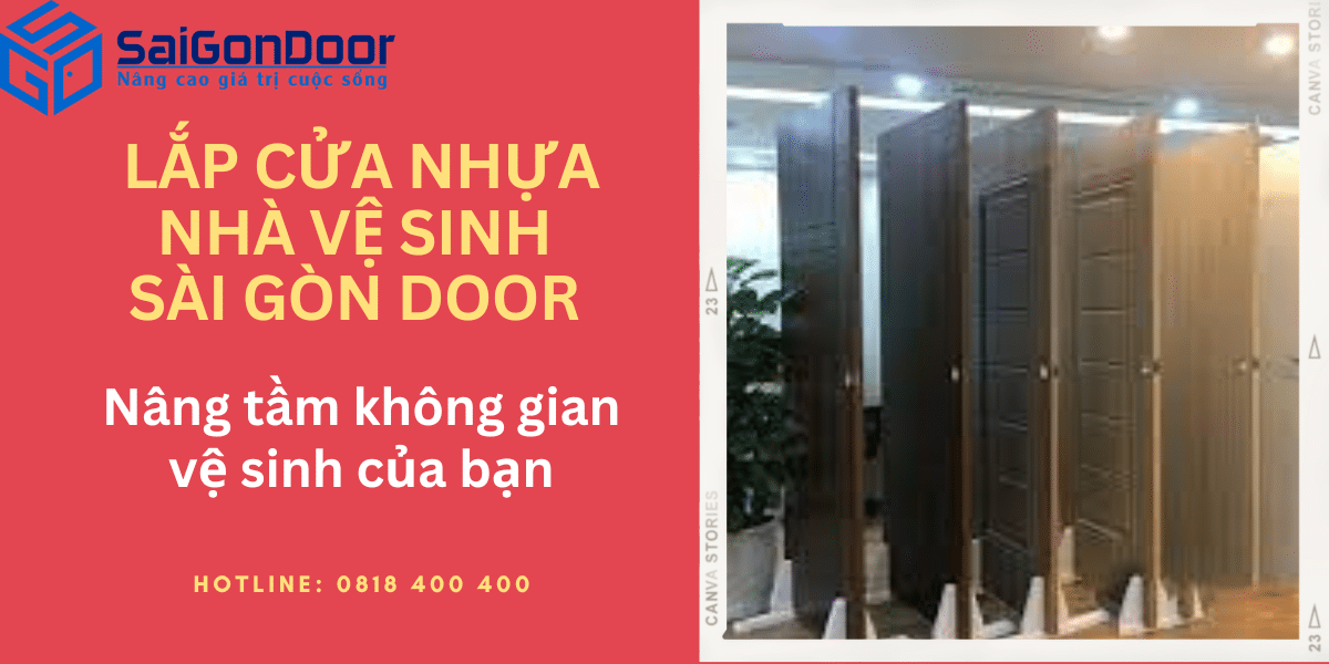 Tìm hiểu về cách lắp cửa nhựa nhà vệ sinh đẹp và chất lượng