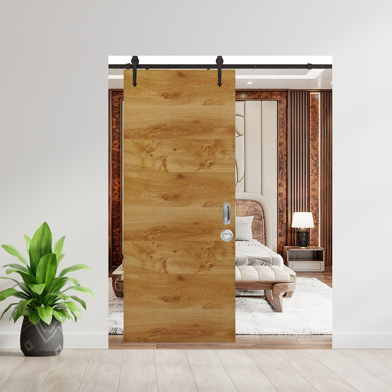 CỬA GỖ CÔNG NGHIỆP MDF VENEER lua treo