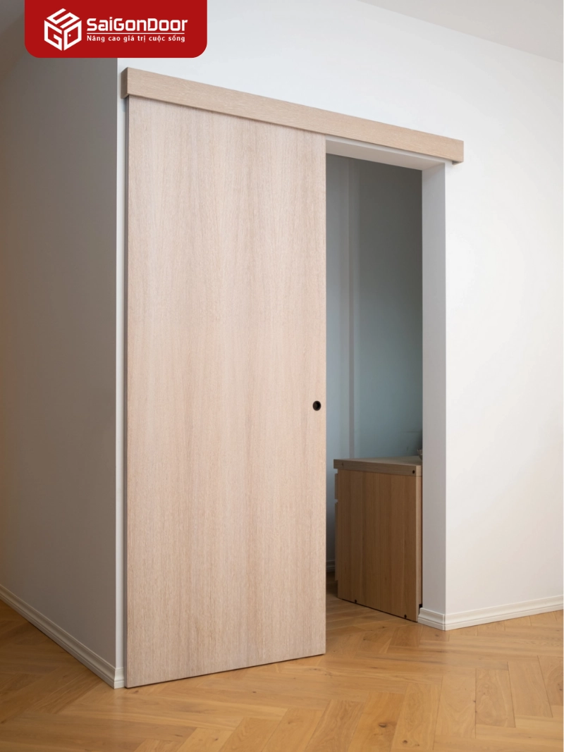 Khái niệm cửa lùa gỗ (cửa trượt)