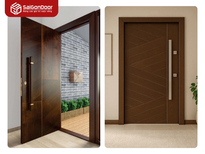 Tại sao bạn nên chọn cửa thép vân gỗ tại Sài Gòn Door?