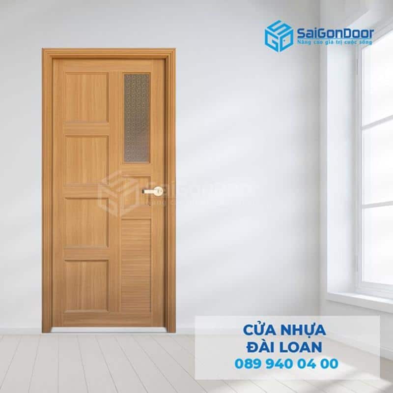 Mẫu cửa nhựa giả gỗ cao cấp bán chạy tại SaiGonDoor 