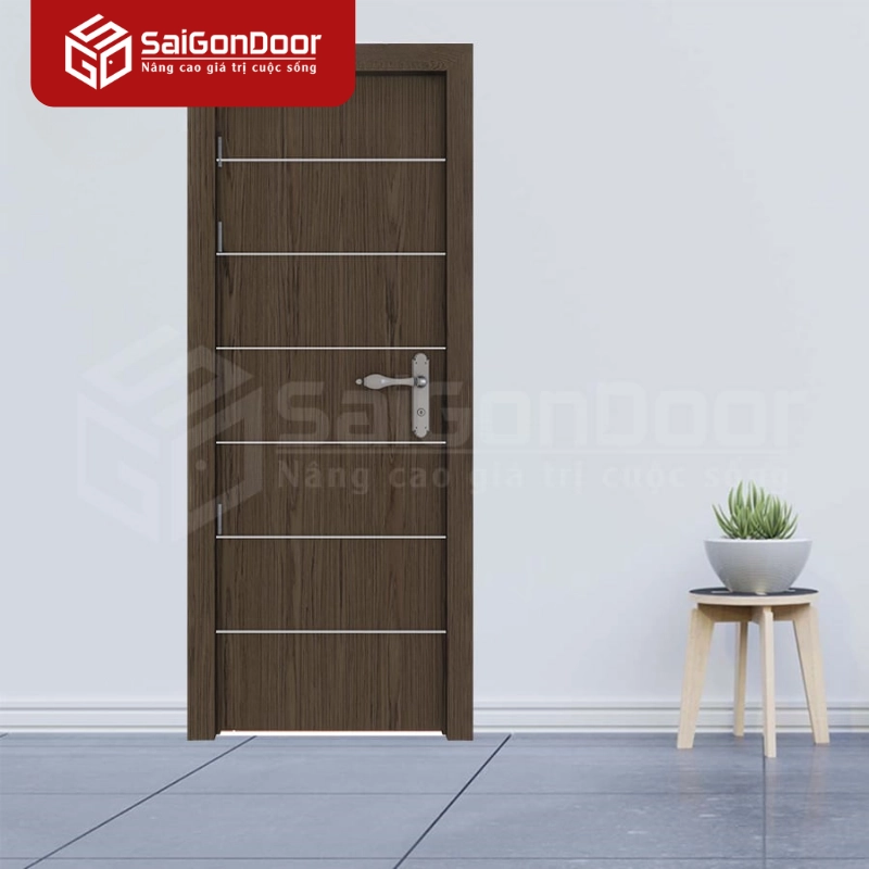 Cửa Gỗ MDF Veneer P1R6