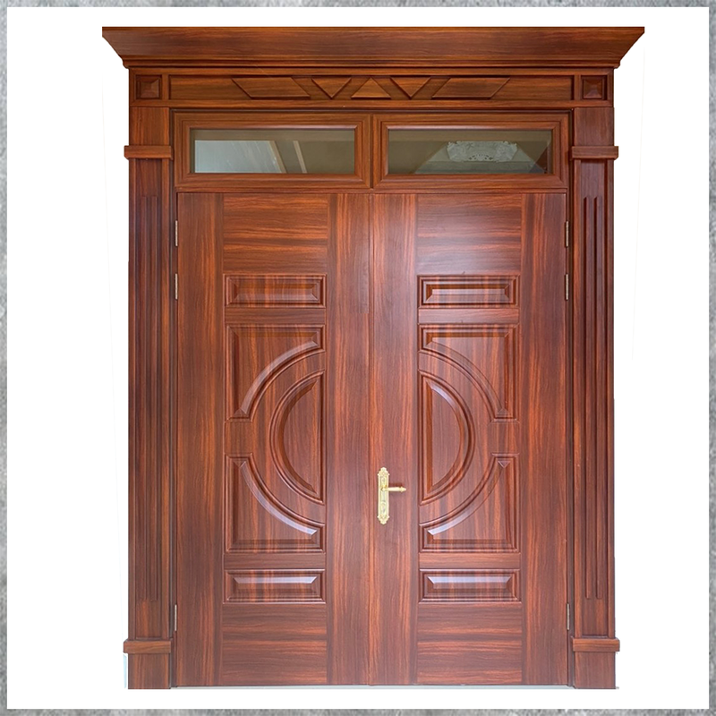 Cửa Thép Vân Gỗ SGD-KM.TVG-2C-15
