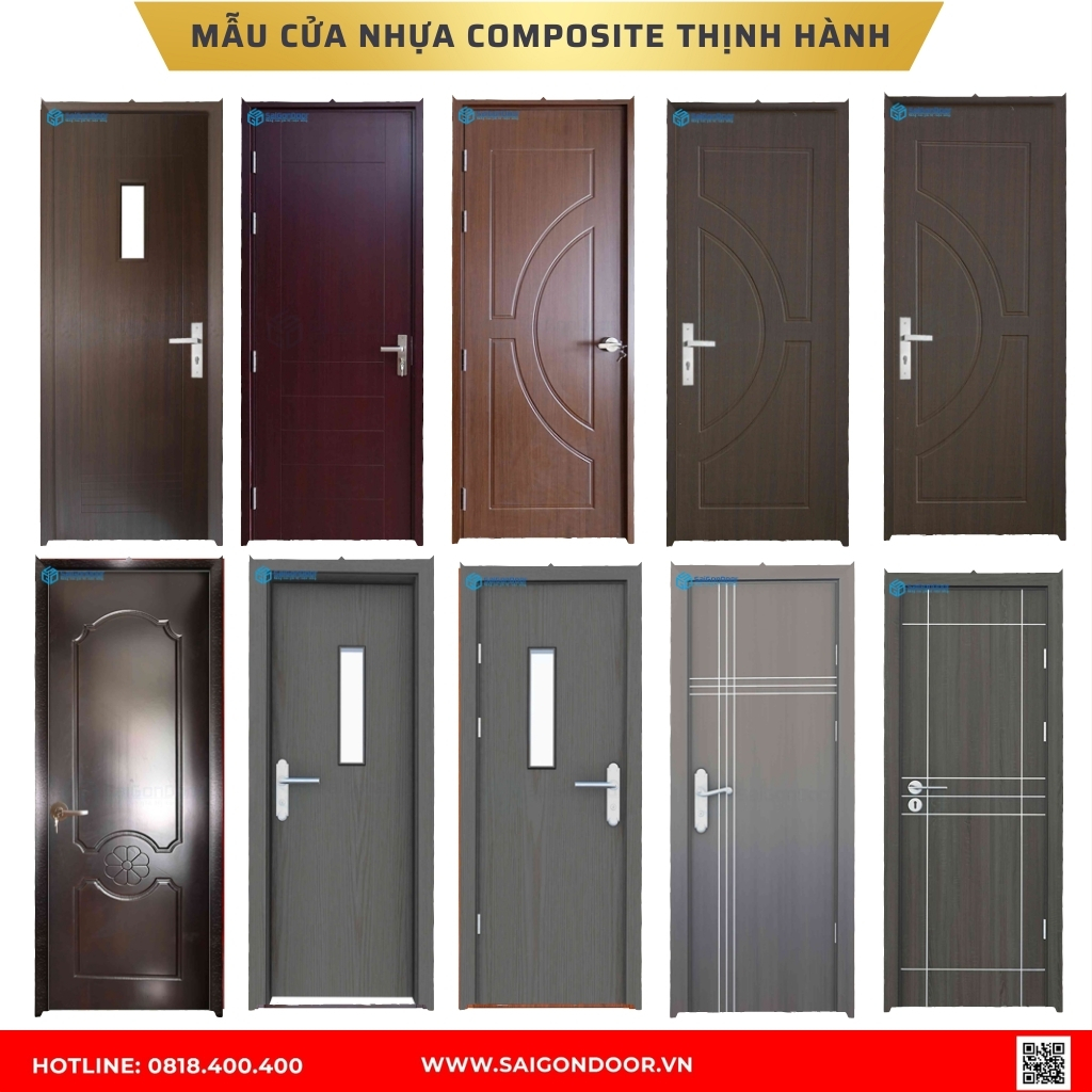 Mẫu Cửa Nhựa Composite Bà Rịa Vũng Tàu