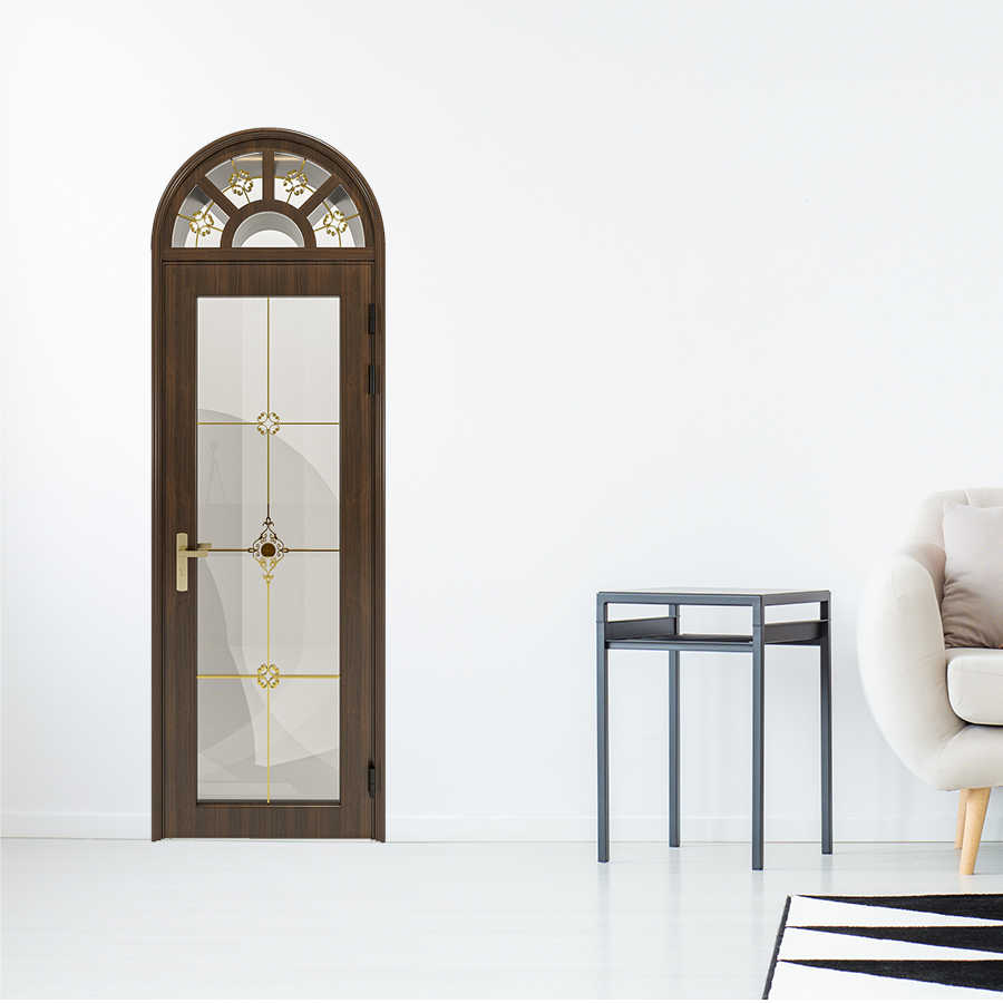 Cửa Nhôm Vân Gỗ SGD-CNVG-11