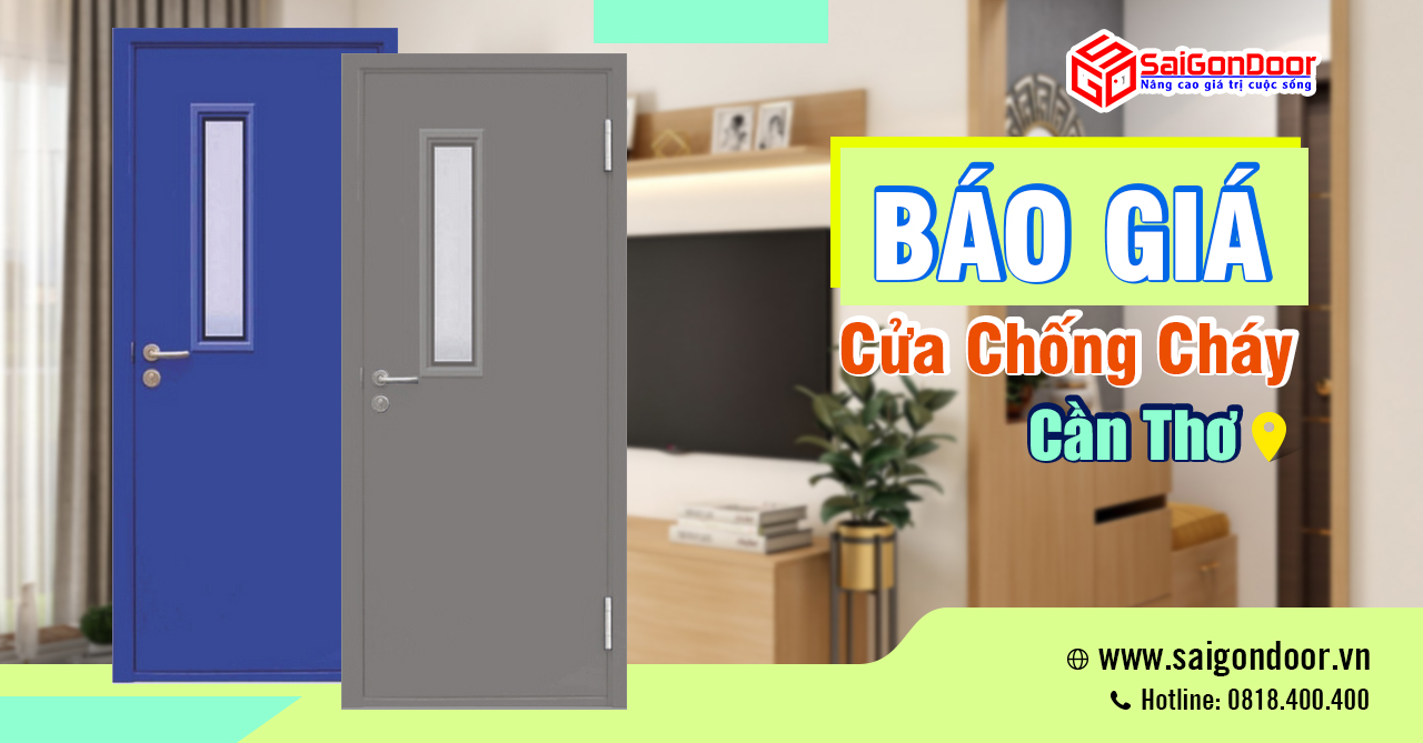 Cập nhật báo giá cửa thép chống cháy Cần Thơ 