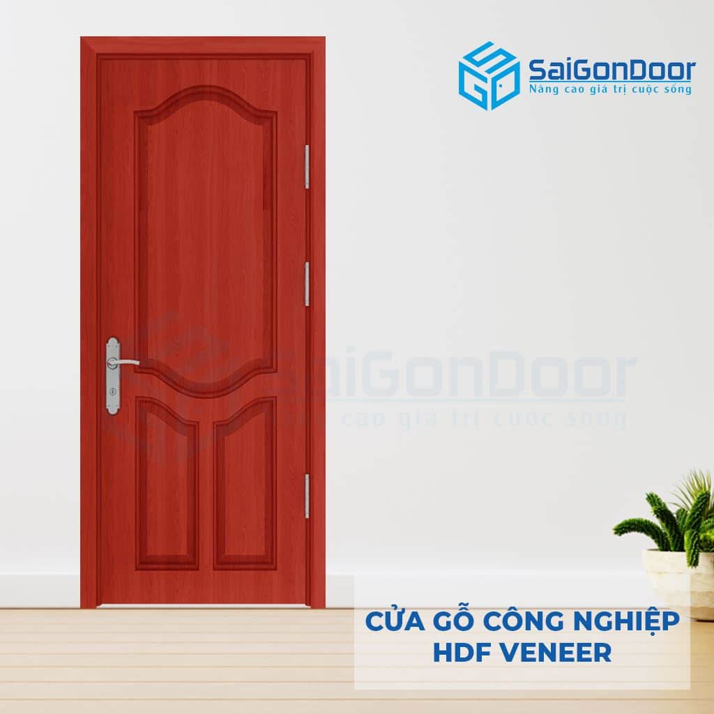 Cửa Gỗ Công Nghiệp HDF Veneer SGD 3A cam xe (1)