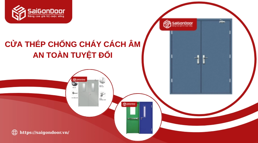 Cửa Thép Chống Cháy Cách Âm An Toàn Tuyệt Đối Cửa Thép Chống Cháy Cách Âm An Toàn Tuyệt Đối
