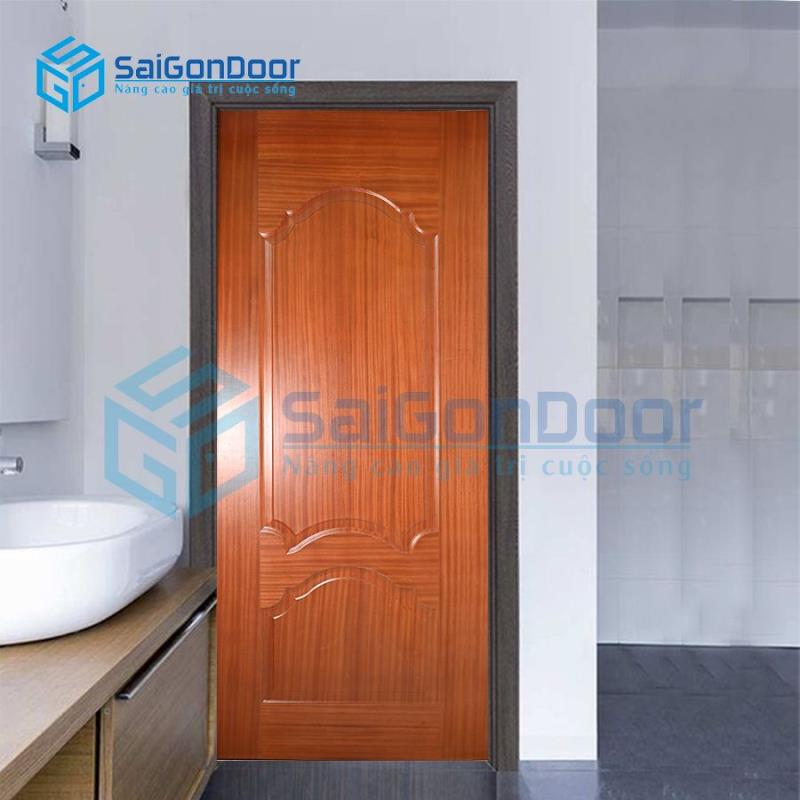 Cửa Gỗ HDF Veneer V2A-SAPELE