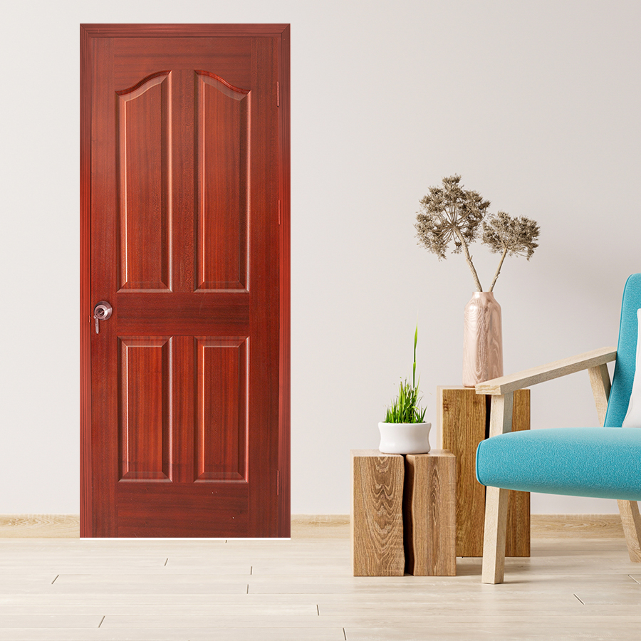 CỬA GỖ PHÒNG NGỦ PN HDF Veneer 4A-Cam xe (5)