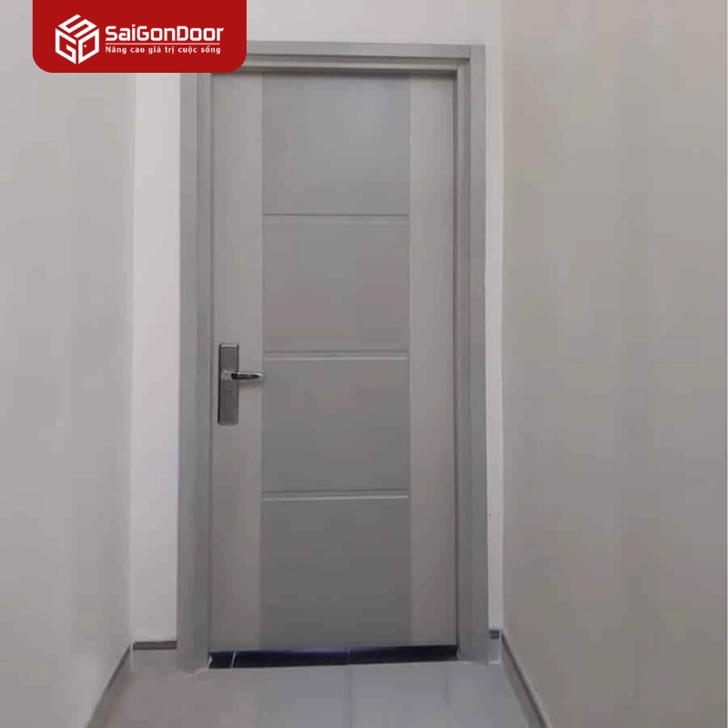 Cửa thép vân gỗ SGD 21