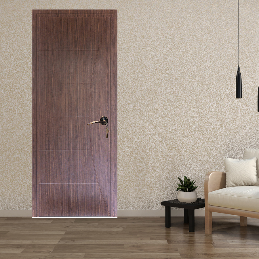 Cửa nhựa giả gỗ composite B09 77
