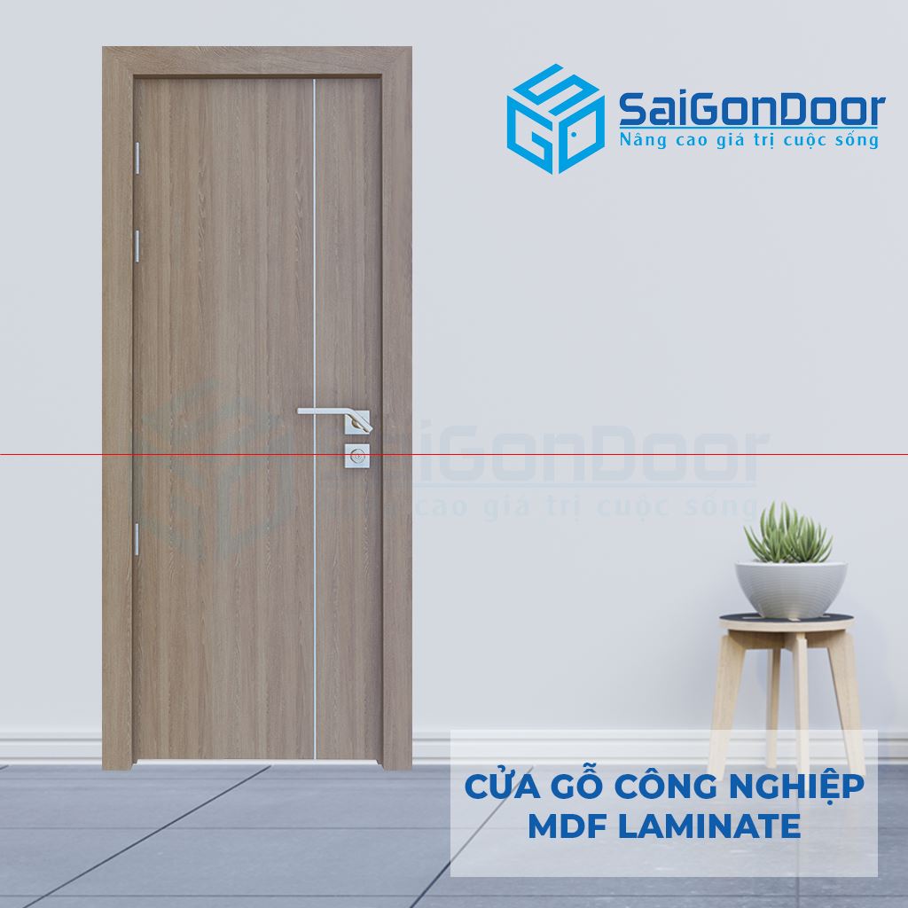 CỬA GỖ CÔNG NGHIỆP MDF LAMINATE P1R1s