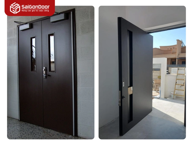 Ưu điểm vượt trội của cửa thép chống cháy Saigondoor