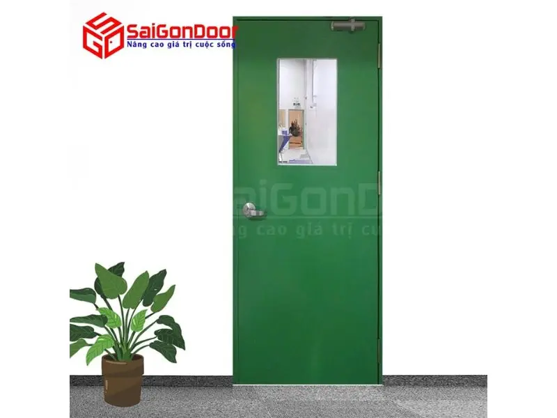 Saigondoor là địa chỉ cung cấp cửa thép chống cháy uy tín chất lượng