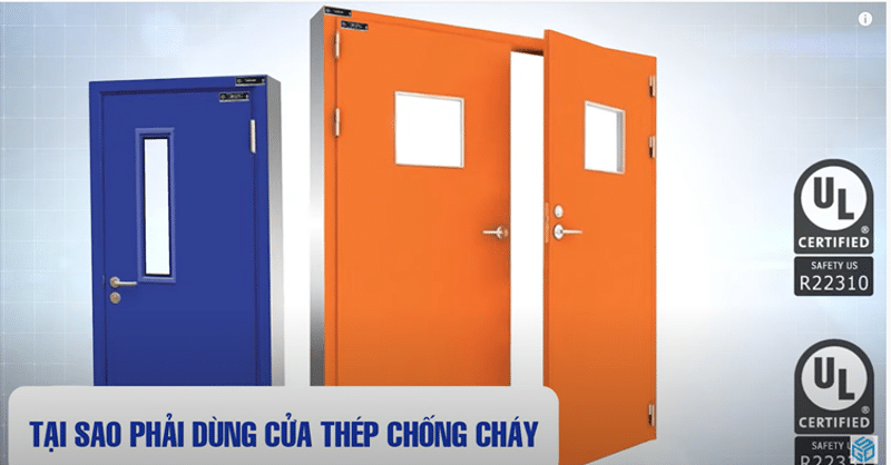 [Giải đáp thắc mắc] Tại sao phải dùng cửa thép chống cháy