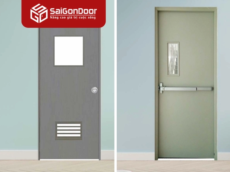 SaigonDoor - Địa chỉ uy tín cung cấp cả cửa thép vân gỗ và cửa nhựa composite chất lượng