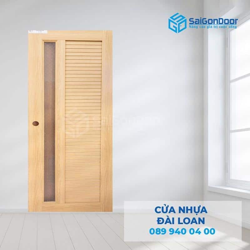 Cửa gỗ nhựa pvc có độ bền cao