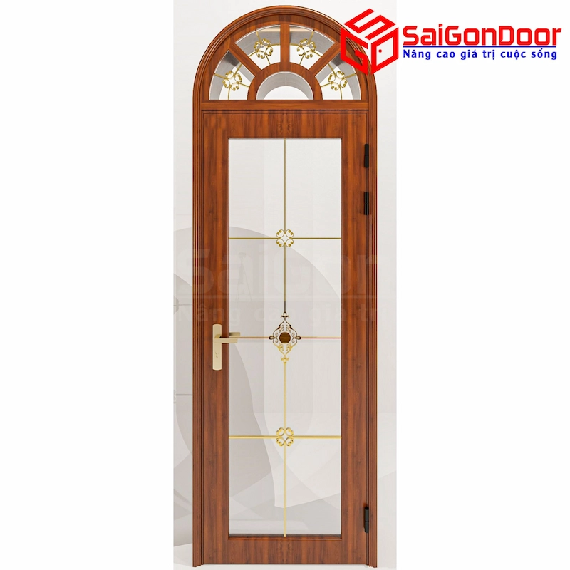 Cửa nhôm vân gỗ SGD CNVG-7