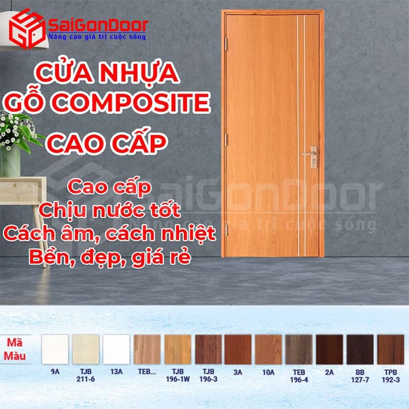 Cửa composite - Cửa nhựa gỗ composite