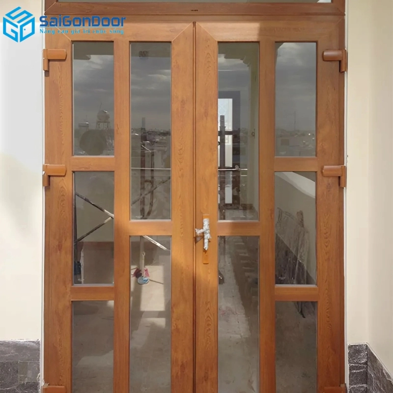 giá cửa nhựa lõi thép