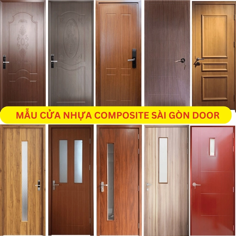 Chọn Saigondoor cho cửa nhựa composite tại Xã Bình Khánh