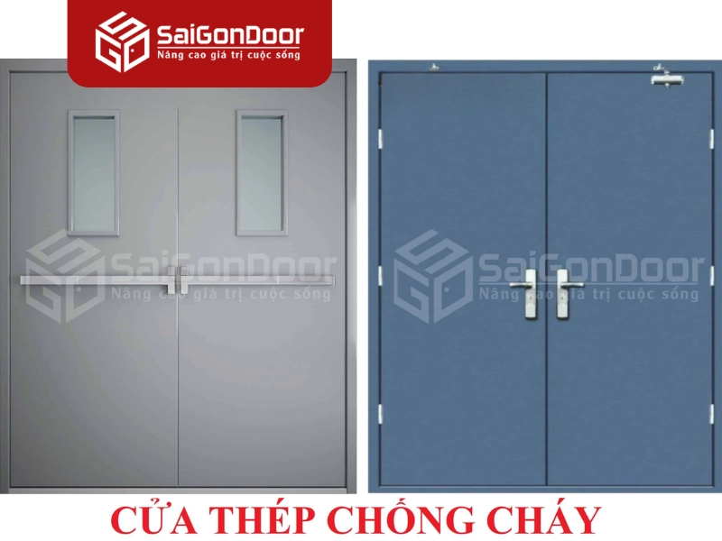 Quy định cửa chống cháy theo vị trí và chất liệu
