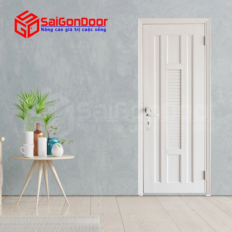 Ưu điểm vượt trội của cửa nhựa Đài Loan 1 cánh: Bền bỉ, tiện dụng và kinh tế