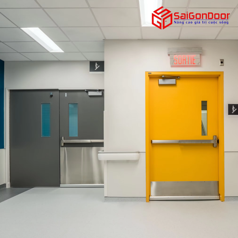 Ứng dụng đa dạng của cửa thép chống cháy Saigondoor tại Hạnh Thông và Gò Vấp