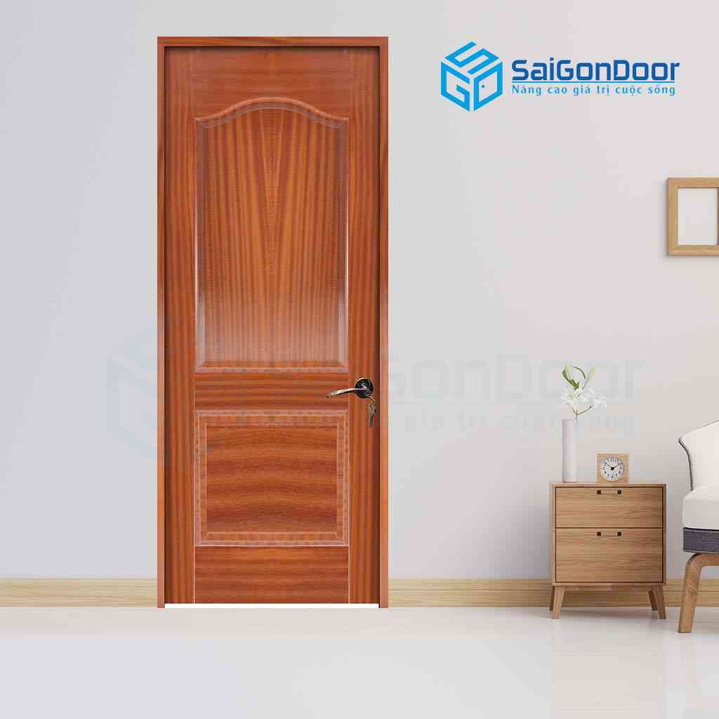 Cửa Gỗ Công Nghiệp HDF Veneer 2A-sapele (2)