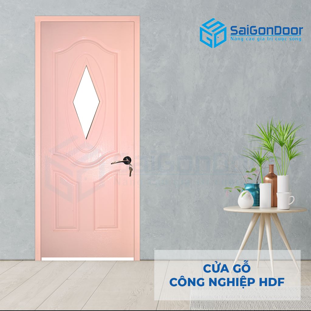 CỬA GỖ CÔNG NGHIỆP HDF 3AGL-C4