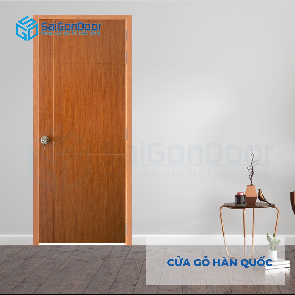 Cửa gỗ Hàn Quốc P1R4 SGD