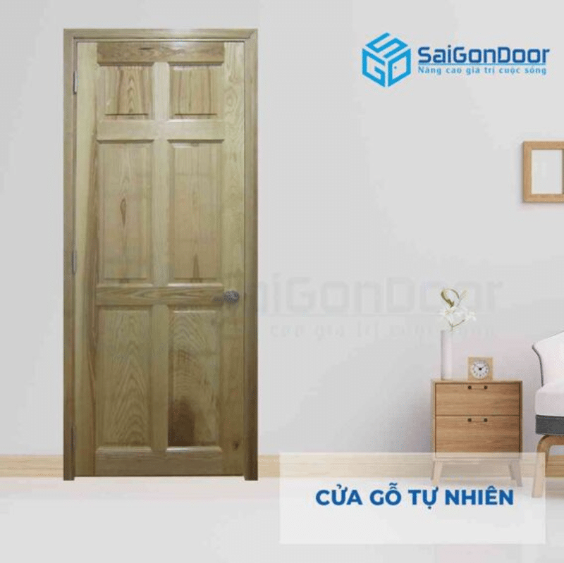 Cửa gỗ tự nhiên đẹp tại Saigondoor