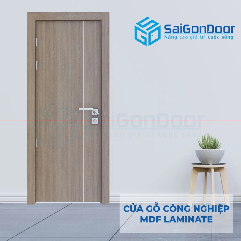 Cửa gỗ MDF Laminate P1R1s
