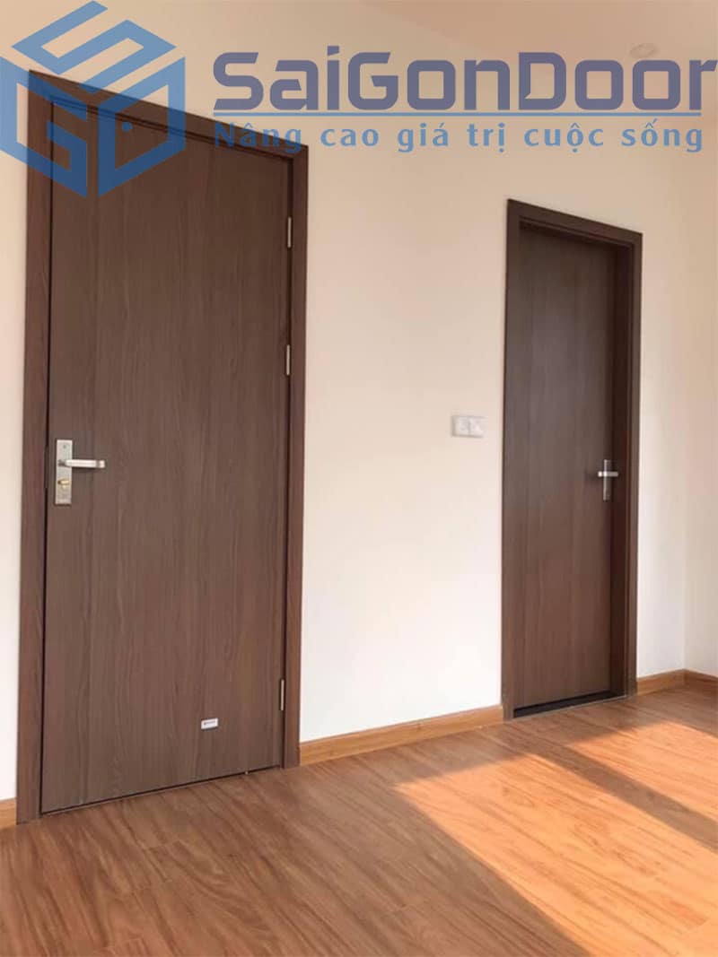 Ưu điểm của cửa nhựa vân gỗ