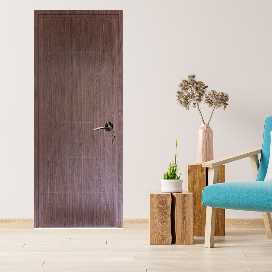 Cửa nhựa giả gỗ composite B09 77