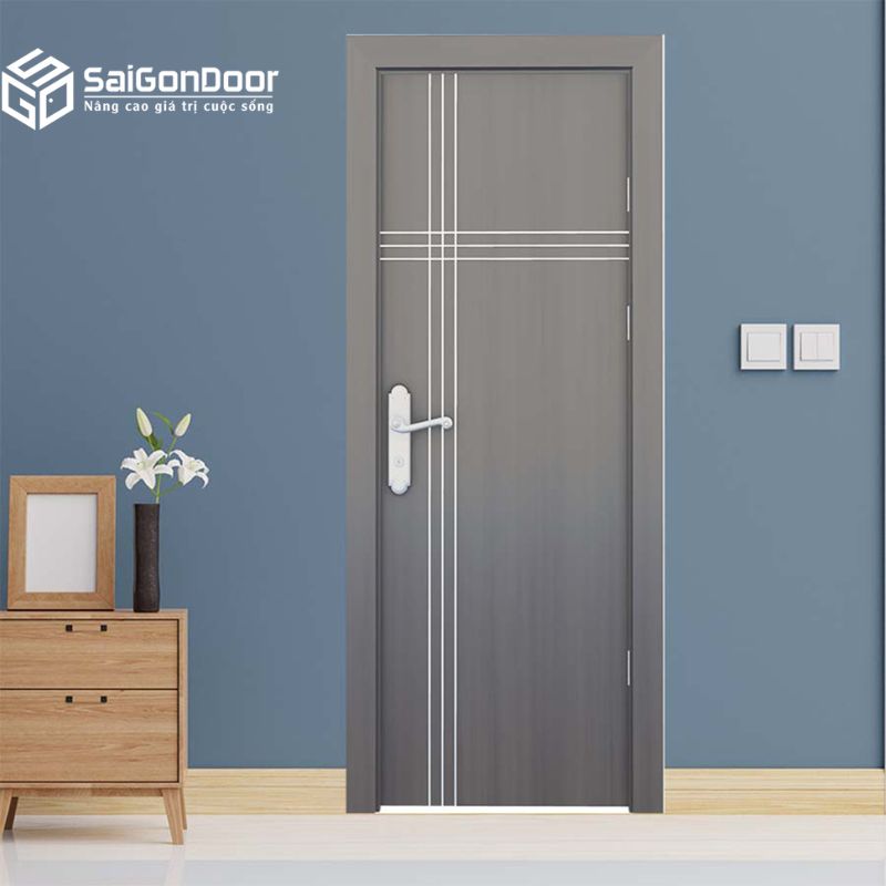 Cửa Nhựa Composite Màu Xám Cao Cấp Giá Từ 950.000 Đồng/Bộ 11 Mẫu cửa dùng cho kiến trúc hiện đại