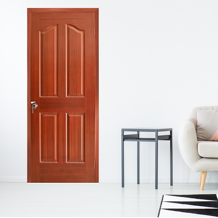 CỬA GỖ PHÒNG NGỦ PN HDF Veneer 4A-Cam xe (4)