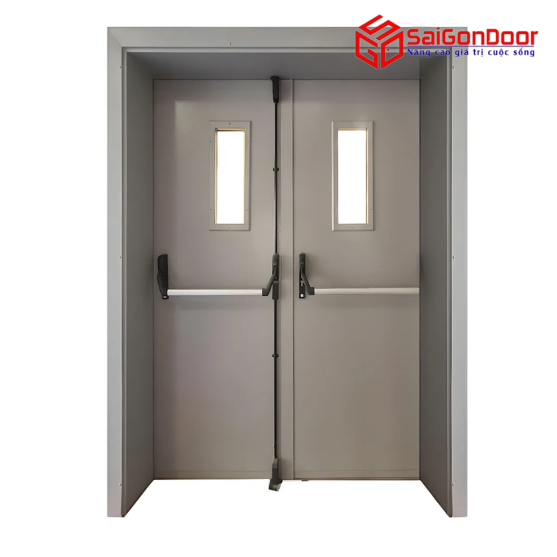 Sài Gòn Door: Giải pháp cửa thép chống cháy đạt chuẩn tại An Hội Tây