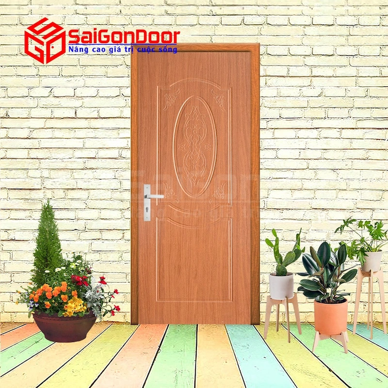 cửa nhựa composite vân gỗ