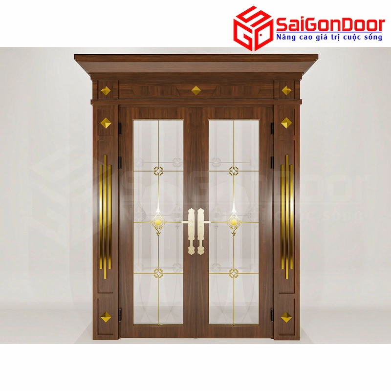 bảng màu nhôm giả gỗ