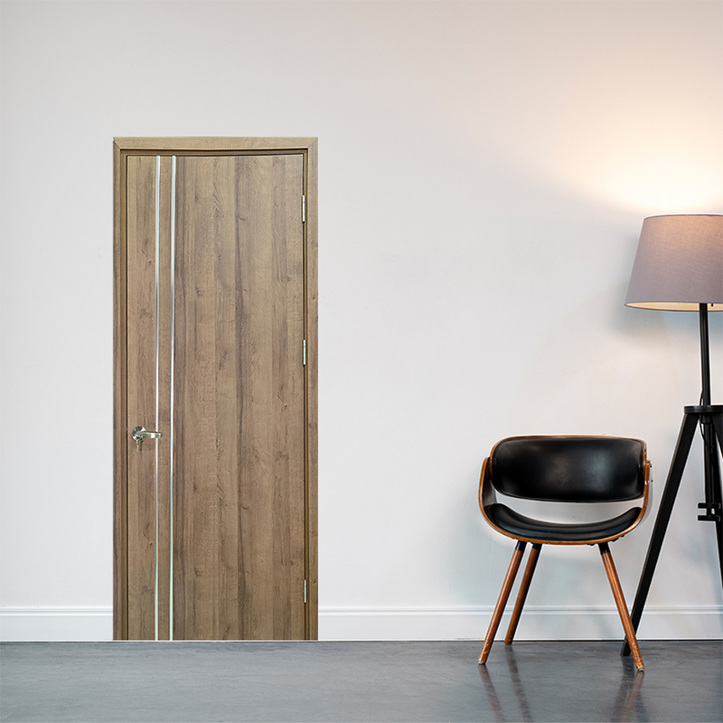 Cửa Gỗ MDF Laminate LP1R2-WALNUT