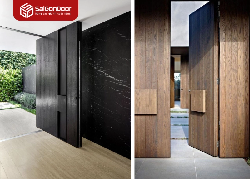 Ưu điểm vượt trội của cửa gỗ tự nhiên Sài Gòn Door
