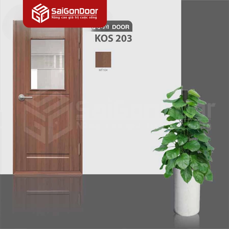 Cửa nhựa ABS Hàn Quốc có độ bền và an toàn cao