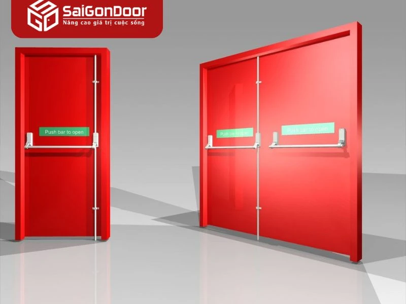 Saigondoor – Đơn vị cung cấp giải pháp cửa thép chống cháy hàng đầu