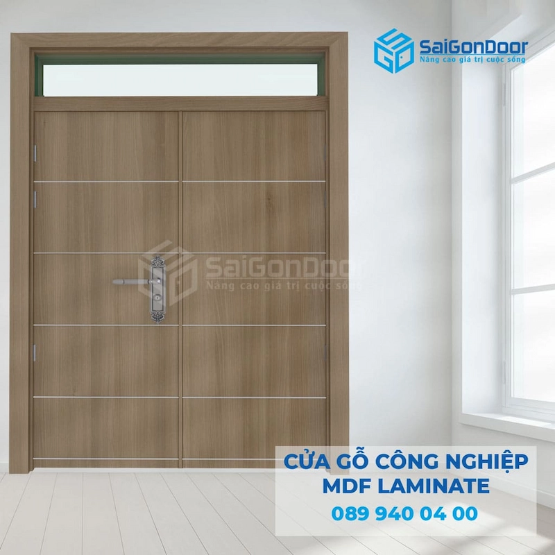 Bảo quản và vệ sinh cửa gỗ MDF có ô kính bền đẹp