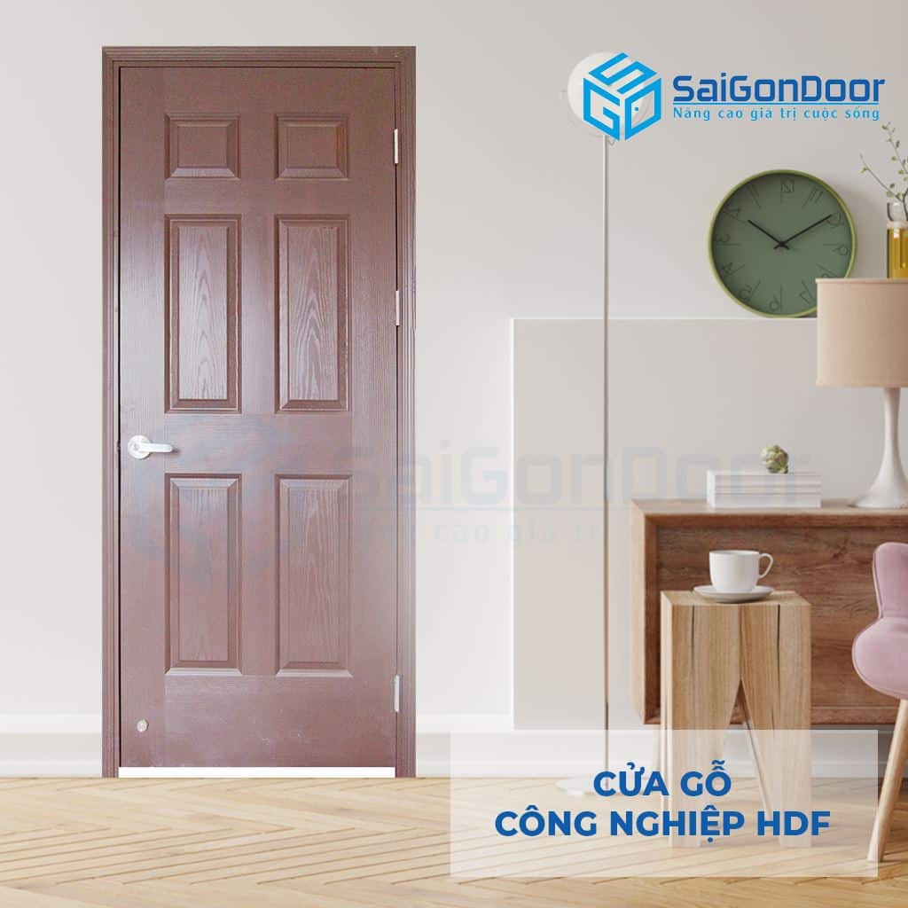 CỬA GỖ CÔNG NGHIỆP HDF 6A-C10