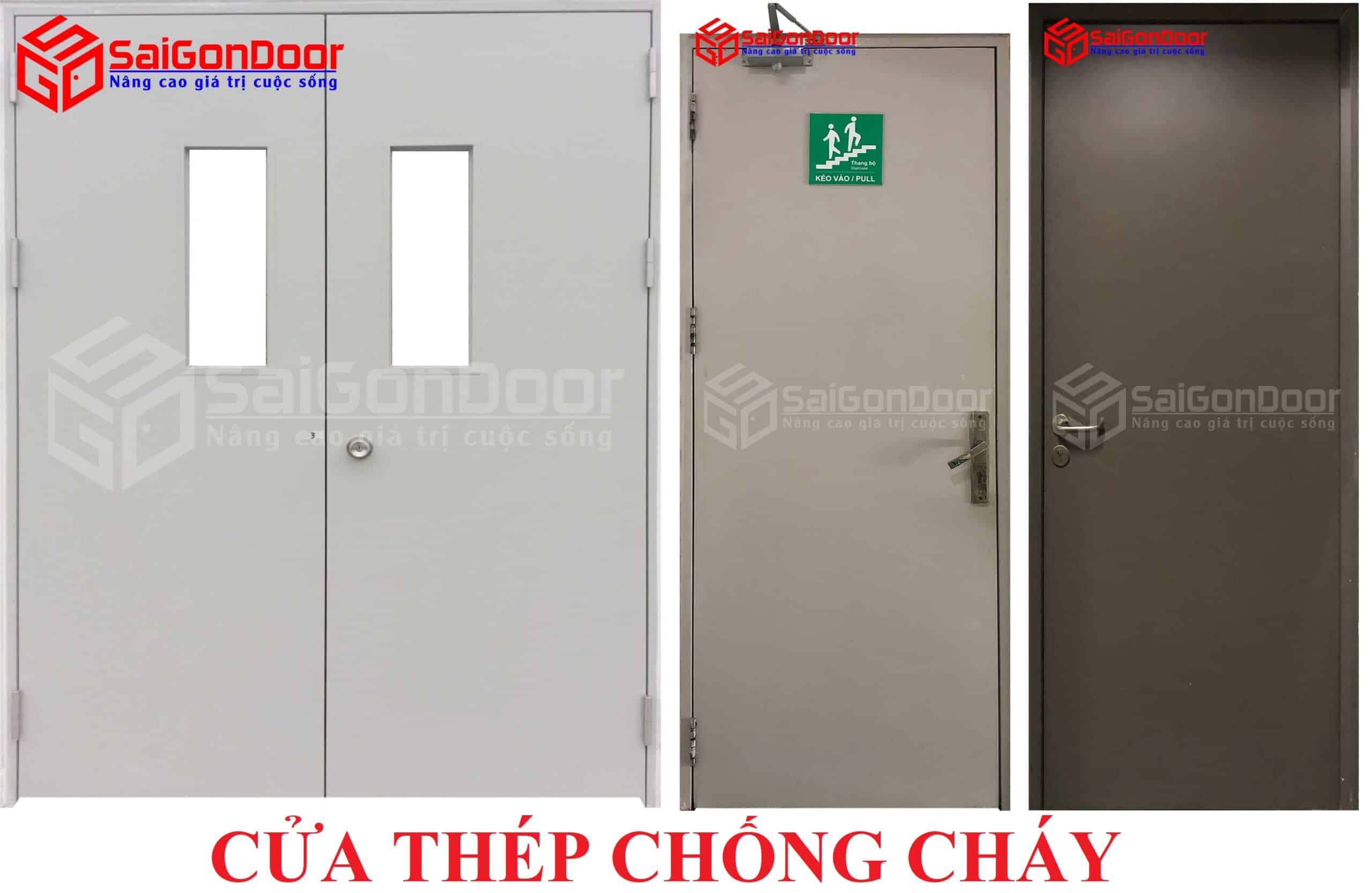 Cửa thép chống cháy 