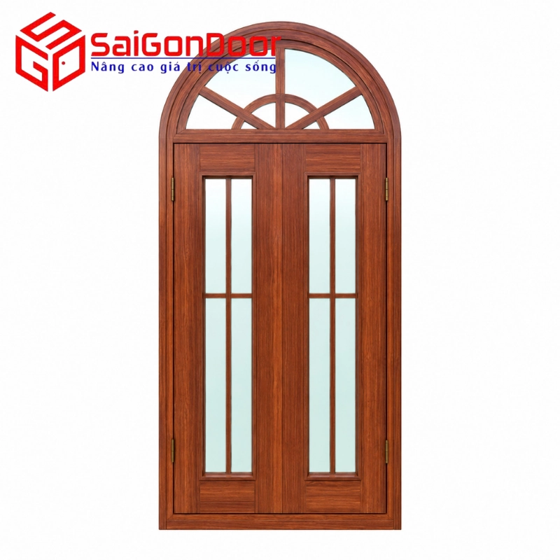 cửa sổ thép vân gỗ cửa sổ thép vân gỗ